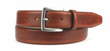 Chestnut-colored leather belt for a stylish and durable look
