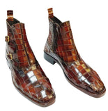 Crocodile Chelsea Mahongany