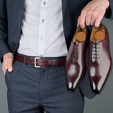 Benson Wholecut Oxford in Elegant Oxblood Finish