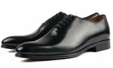 Benson Elegance Wholecut Oxford Shoes in Classic Black