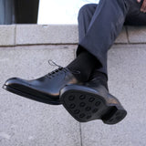 Soho Wholecut Oxford Brogue Black