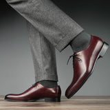 Benson Wholecut Oxford in Elegant Oxblood Finish