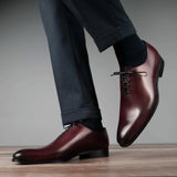 Benson Wholecut Oxford in Elegant Oxblood Finish