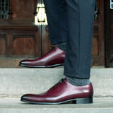 Benson Wholecut Oxford in Elegant Oxblood Finish