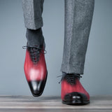 Benson Wholecut Custom Patina Oxblood