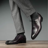 Ellington Wholecut Brogue Aubergine