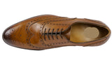 Cambridge Wingtip Oxford Brogue Light Tan